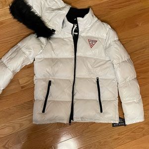 Guess guilted puffer.